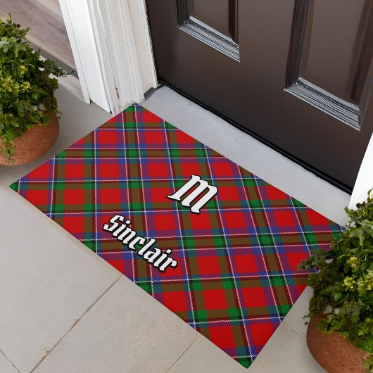 Clan Sinclair Tartan Deurmat