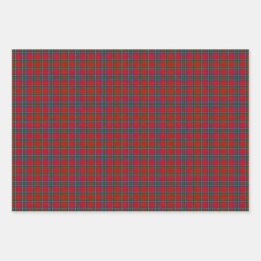 Clan Sinclair Tartan Inpakpapier Vel (Voorkant)