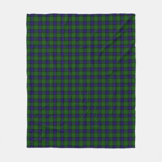 Clan Sinclair Tartan Pset Fleece Deken (Voorkant)