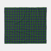 Clan Sinclair Tartan Pset Fleece Deken (Voorkant (Horizontaal))