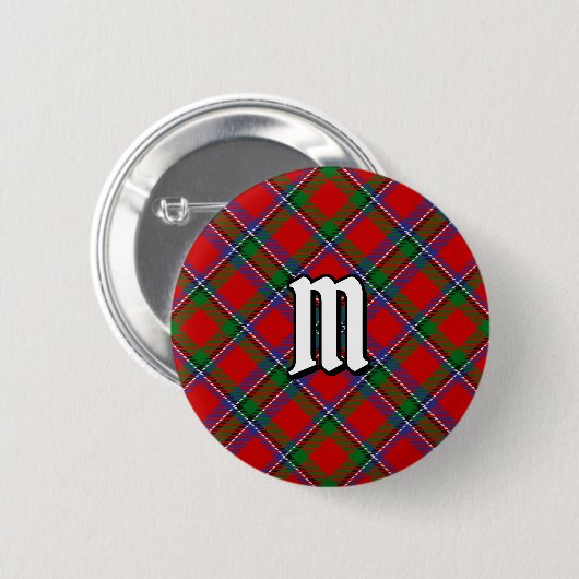 Clan Sinclair Tartan Ronde Button 5,7 Cm (Voorkant /achterkant)