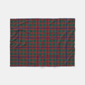 Clan Skene Tartan Scottish Pset Pattern Fleece Deken (Voorkant (Horizontaal))