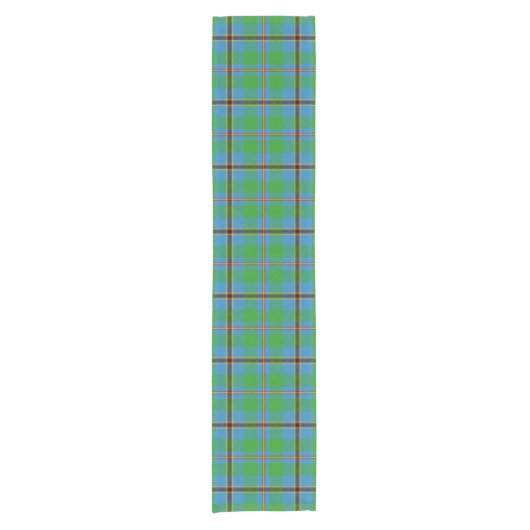 Clan Snodgras Tartan Korte Tafelloper (Voorkant)