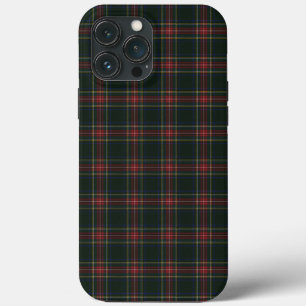Clan Stewart Black Tartan iPhone 13 Pro Max Hoesje