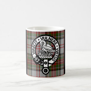 Clan Stewart Crest & Tartan Koffiemok