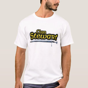 Clan Stewart Geïnspireerd Schots T-shirt