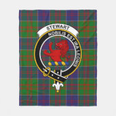 Clan Stewart of Appin Hunting Modern (Stuart) van  Fleece Deken (Voorkant)