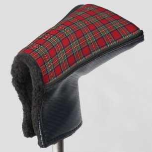 Clan Stewart Plaid Rood Blauw Groen Check Tartan Golfheadcover