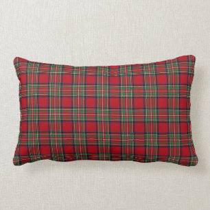 Clan Stewart Plaid Rood Groen Blauw Check Tartan Kussen