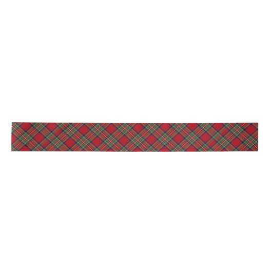 Clan Stewart Plaid Tartan Rood Groen Check Lint (Voorkant)