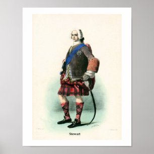 Clan Stewart Poster