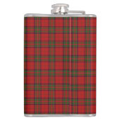 Clan Stewart Royal Scottish Tartan Pset Pattern Heupfles (Achterkant)