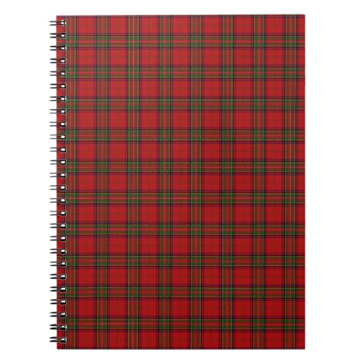 Clan Stewart Royal Scottish Tartan Pset Pattern Notitieboek (Voorkant)