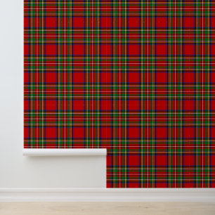 Clan Stewart Royal Tartan Behang