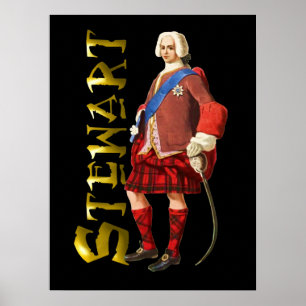 Clan Stewart Scottish Highland Dream Poster
