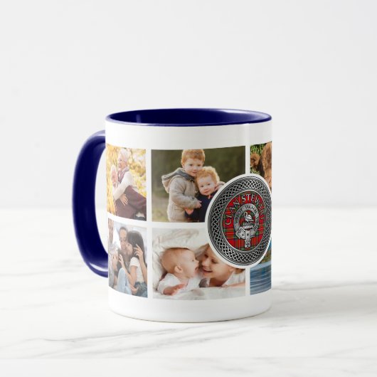 Clan Stewart | Stuart Personalized Family Mug (Devant gauche)