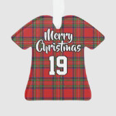 Clan Stewart Tartan Christmas Jersey (devant)