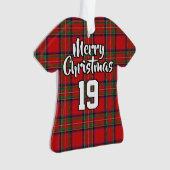 Clan Stewart Tartan Christmas Jersey (devant)