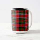 Clan Stewart Tartan Coffee Mug (Devant droit)