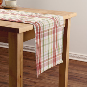 Clan Stewart Tartan Korte Tafelloper