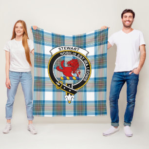 Clan Stewart van Appin Oud (Stuart) van Bute Tarta Fleece Deken