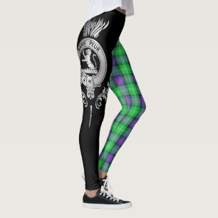 Clan Sutherland Crest & Tartan Leggings