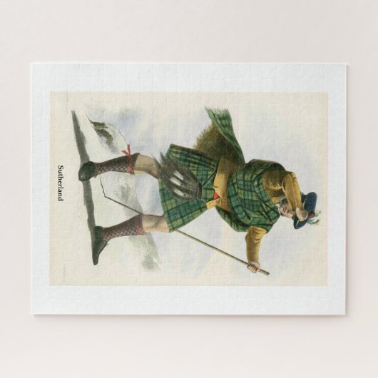 Clan Sutherland Legpuzzel (Horizontaal)