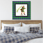 Clan Sutherland Scottish Dream Canvas Afdruk (Insitu (Slaapkamer))