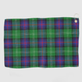 Clan Sutherland Scottish Tartan Golfhanddoek (Horizontaal)