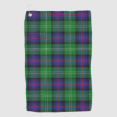 Clan Sutherland Scottish Tartan Golfhanddoek (Voorkant)