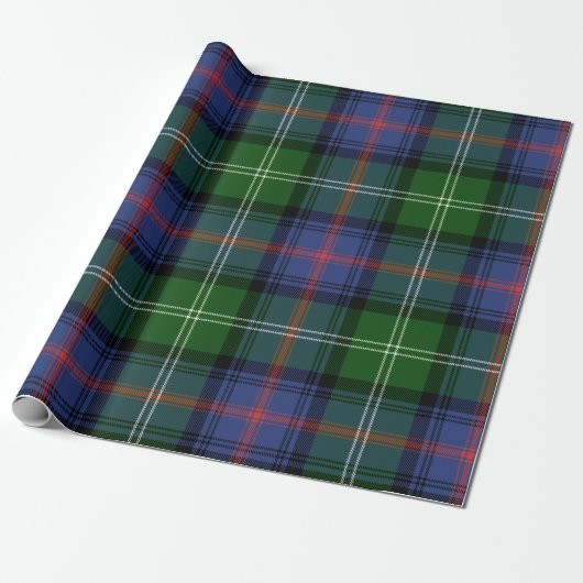 Clan Sutherland Tartan Cadeaupapier (Uitgerold)