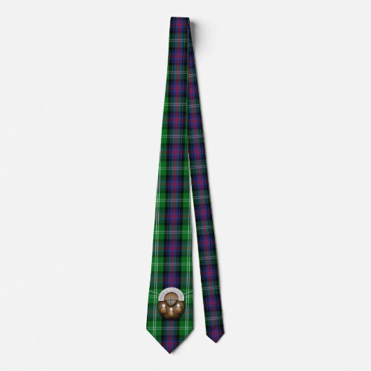 Clan Sutherland Tartan en Sporran Stropdas (Voorkant)