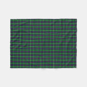 Clan Sutherland Tartan Fleece Deken (Voorkant (Horizontaal))