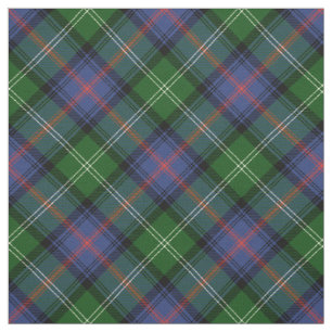 Clan Sutherland Tartan - gemiddeld diagonaal patro Stof