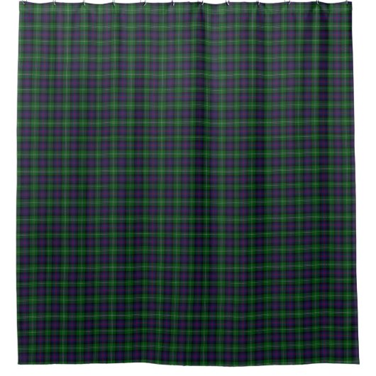 Clan Sutherland Tartan Pset Douchegordijn (Voorkant)