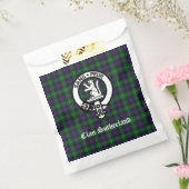 Clan Sutherland Wapen & Tartan  Bedankzakje (Gezegeld)