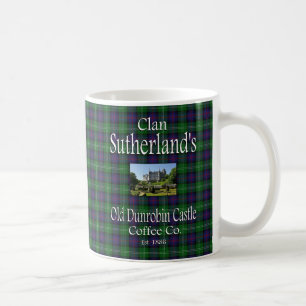 Clan Sutherland's Old Dunrobin Castle Coffee Co. Koffiemok