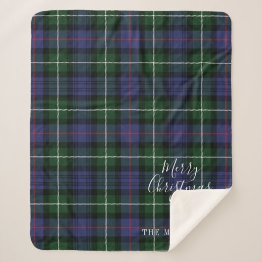 Clan Tartan de Noël personnalisé MacKenzie Plaid (Devant)