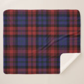 Clan Tartan Plaid MacLachlan Maroon (Devant (Horizontal))