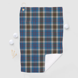 Clan Thompson Blue en Grey Scottish Tartan Golfhanddoek
