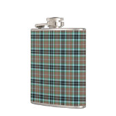 Clan Thompson Schotse jacht Tartan Heupfles (Links)