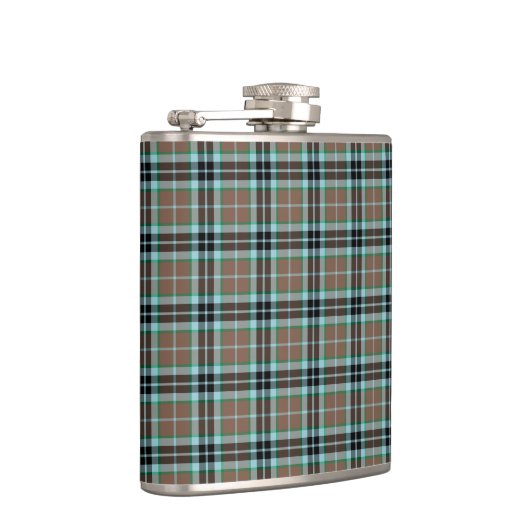Clan Thompson Schotse jacht Tartan Heupfles (Rechts)