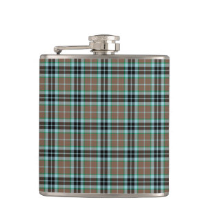 Clan Thompson Scottish Hunting Tartan Heupfles