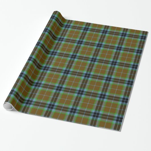Clan Thomson Tartan Cadeaupapier (Uitgerold)