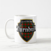 Clan Turnbull Dynastie écossaise Tartan Mugs tasse (Gauche)