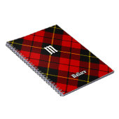 Clan Wallace Carnet Tartan (Côté Droit)