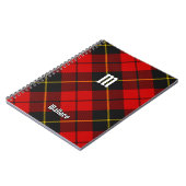 Clan Wallace Carnet Tartan (Côté gauche)