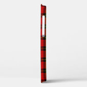 Clan Wallace Crest Badge en Tartan Case-Mate iPhone Case (Achterkant / Links)