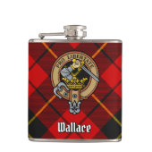Clan Wallace Crest Flask Heupfles (Voorkant)
