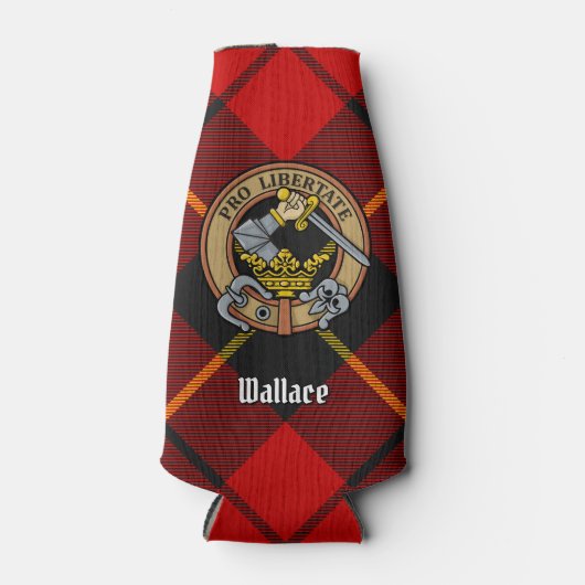 Clan Wallace Crest Glacière de bouteille (Devant)